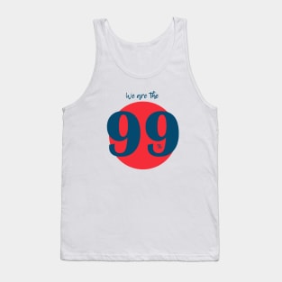 WE ARE 99% (blue) Tank Top